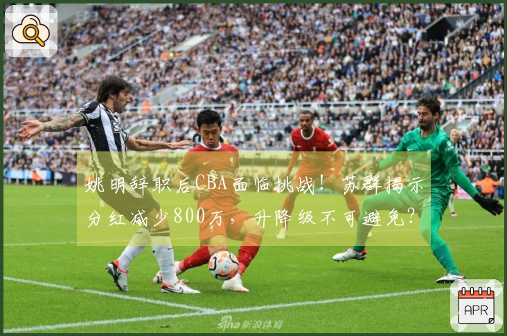 姚明辞职后CBA面临挑战！苏群揭示分红减少800万，升降级不可避免？